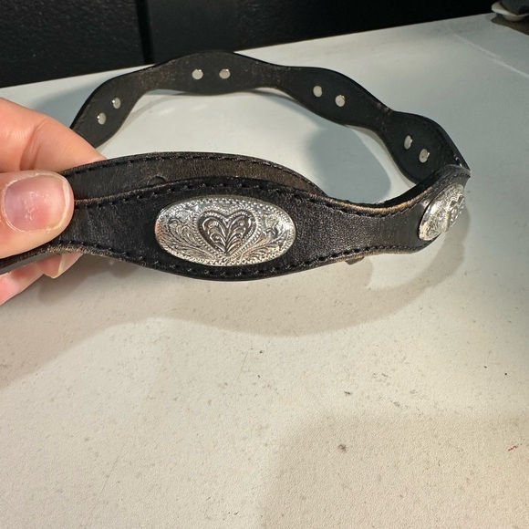 Leather kids belt - Picture 4 of 4